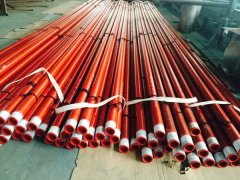 紅色3PE防腐鋼管